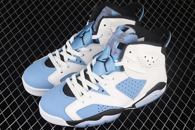All categories Air Jordan Jordan series basketball shoes Air Jordan 6 G version Air Jordan "University Blue" AJ6 Joe 6 North Carolina blue CT8529-410